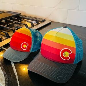 Matching Toddler and Adult Colorado Hats